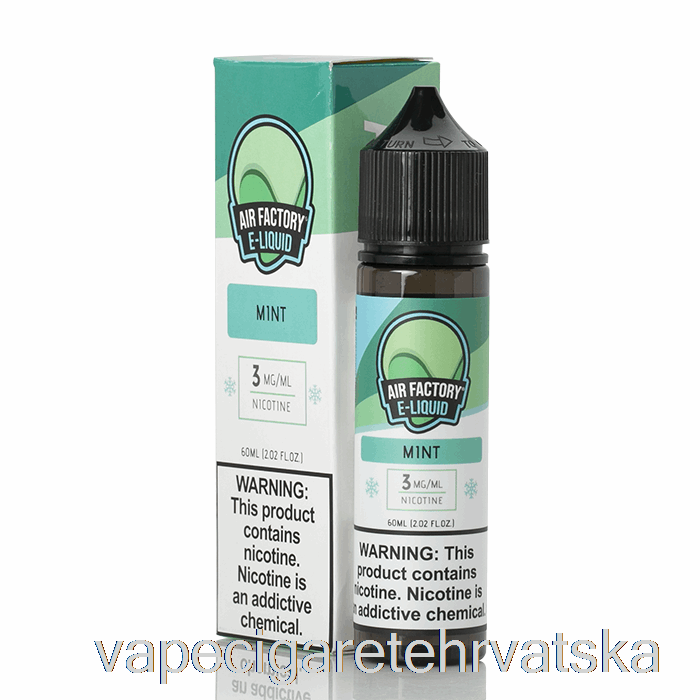 Vape Hrvatska Mint - Air Factory E-tekućina - 60ml 0mg